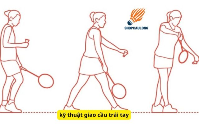 kỹ thuật giao cầu trái tay