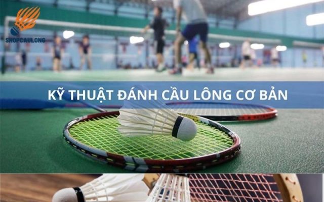 Kỷ Thuật Đánh Cầu Lông Cơ Bản