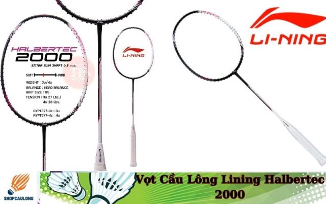 Vợt Cầu Lông Lining Halbertec 2000