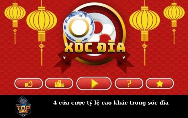 4 cửa cược tỷ lệ cao khác trong sóc đĩa