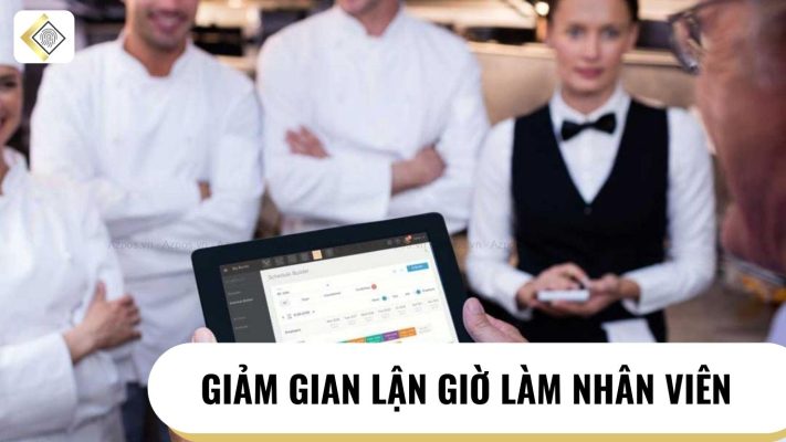 giảm gian lận giờ làm nhân viên