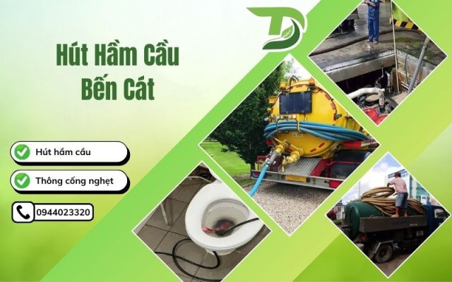 hút hầm cầu bến cát uy tín