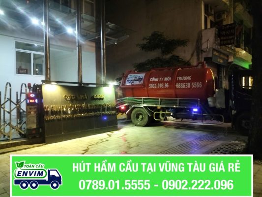 hút hầm cầu vũng tàu trọn gói