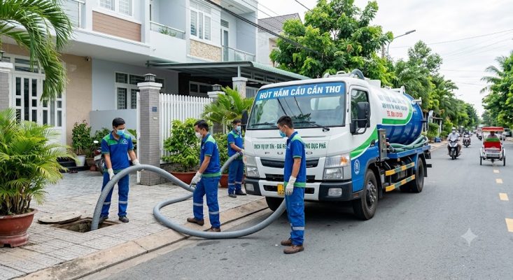 Hút Hầm Cầu Cần Thơ Giá Rẻ Dịch Vụ Uy Tín, Sạch, Không Đục Phá