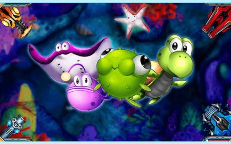 Khám phá nghệ thuật thiết kế đồ họa thế giới đại dương trong game bắn cá